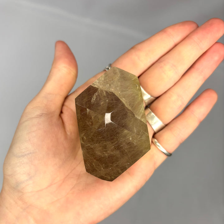 Smoky Rutilated Quartz Point PT70-10