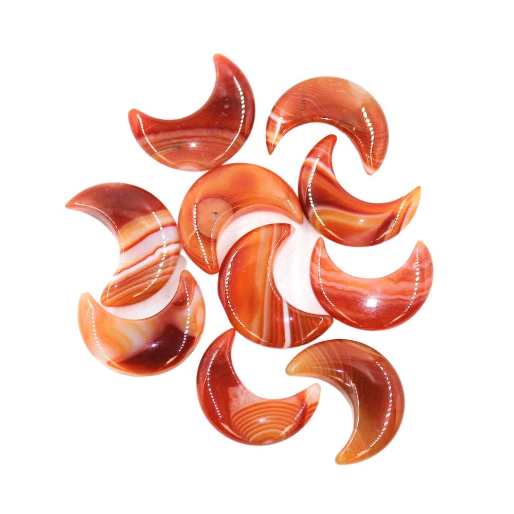 Crystal Moon-Carnelian