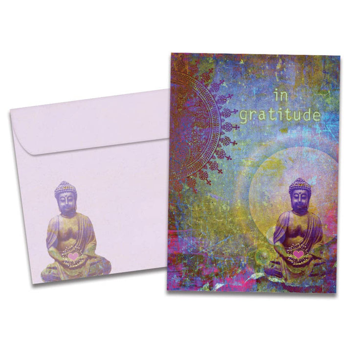 Gratitude Buddha Card