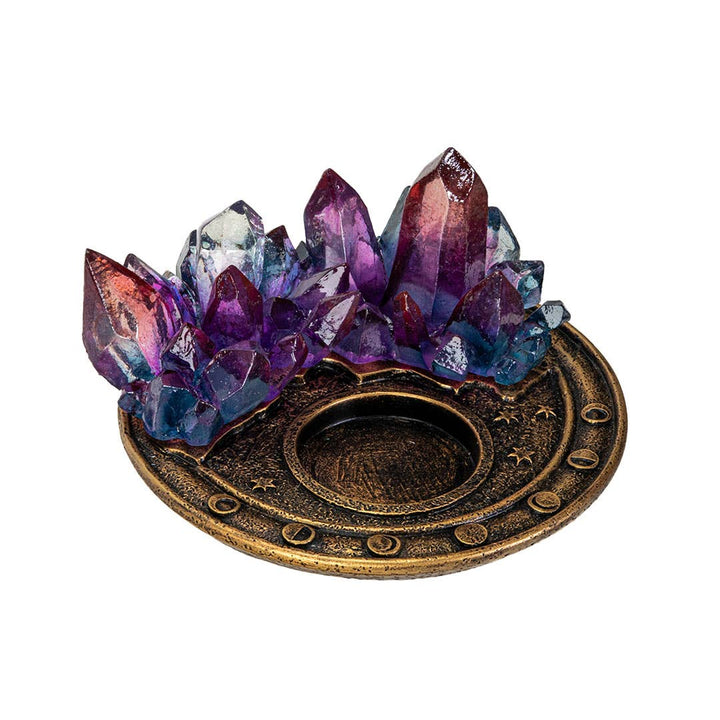 Crystal Aura Candle Holder