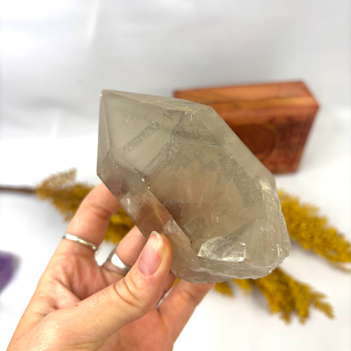 Smoky Lemurian Rough Point LEM1-15