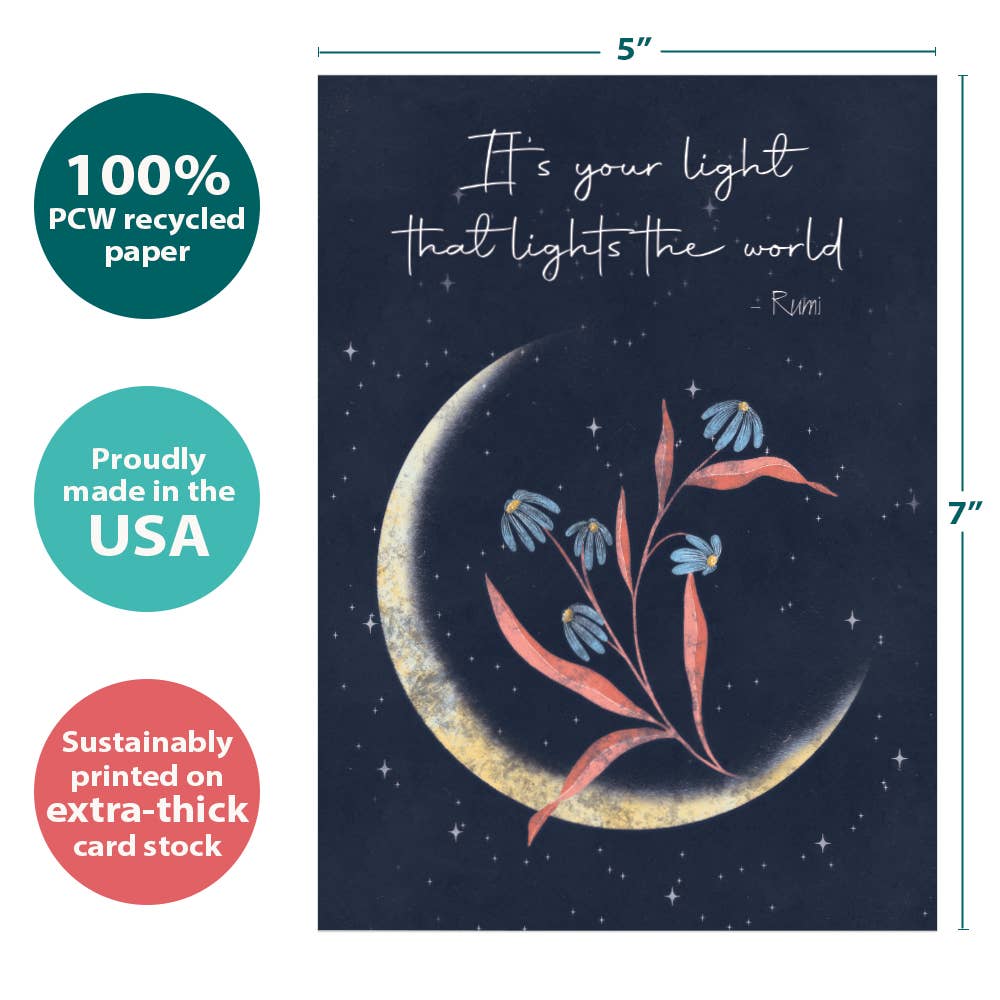 Lights the World Card