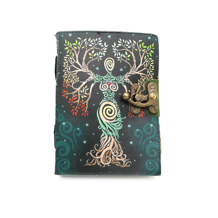 Goddess of Life Leather Journal  (5 x 7 in.)