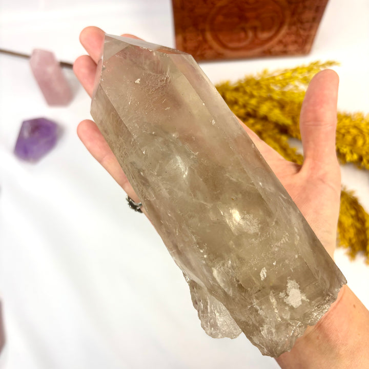 Smoky Lemurian Rough Point LEM1-19