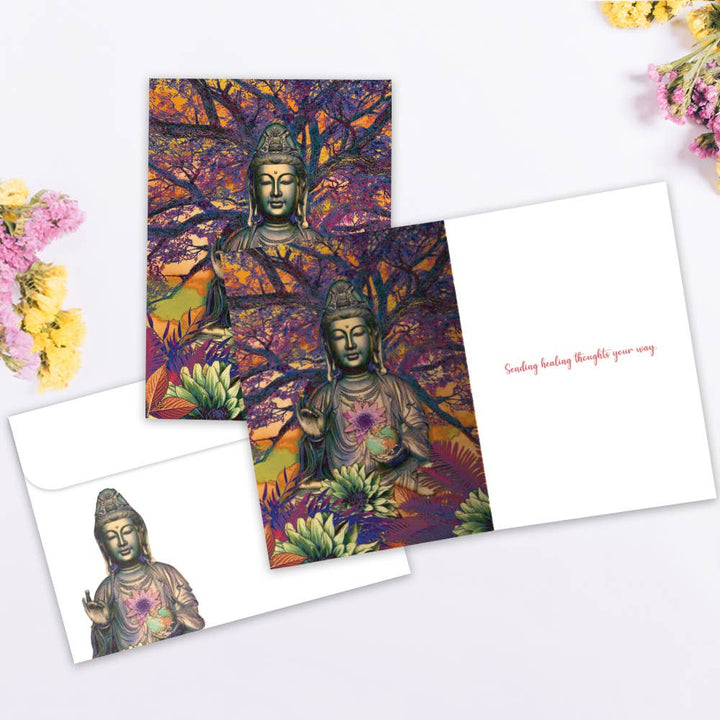 Healing Buddha Card