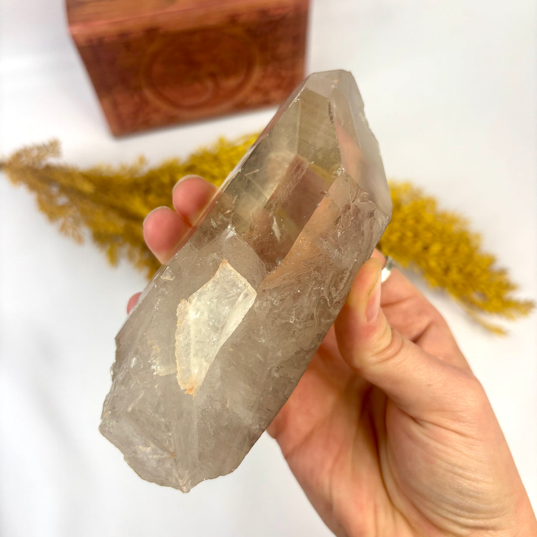 Smoky Lemurian Rough Point LEM1-16