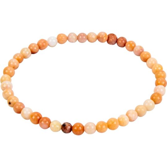 Orange Aventurine 4mm Bracelet