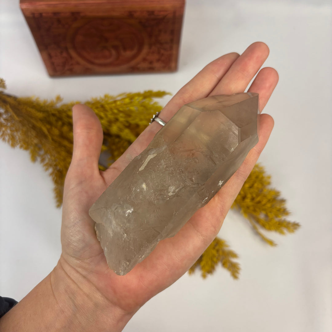 Smoky Lemurian Rough Point LEM1-13