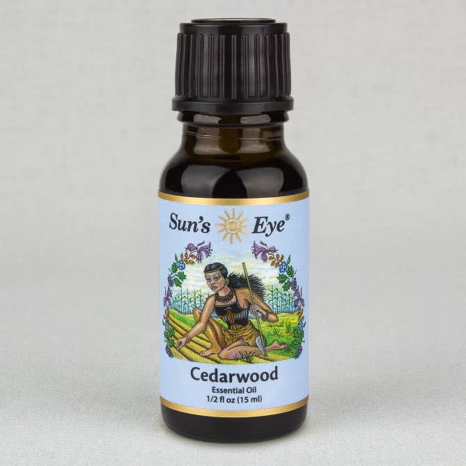 Cedarwood Essential Oil: .5 fl oz