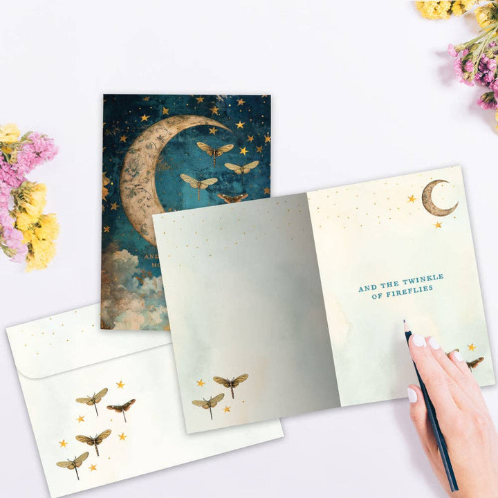 Starlight Moonbeams Card