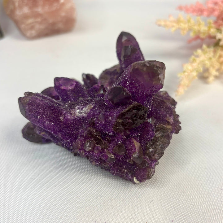 Dyed Druzy Amethyst Specimen AME17-5
