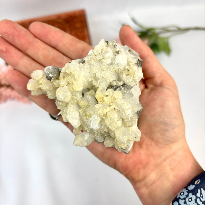Quartz Calcite Cluster QTZ10-10