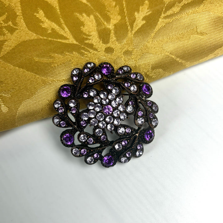 Purple Swirl Pin-LC042