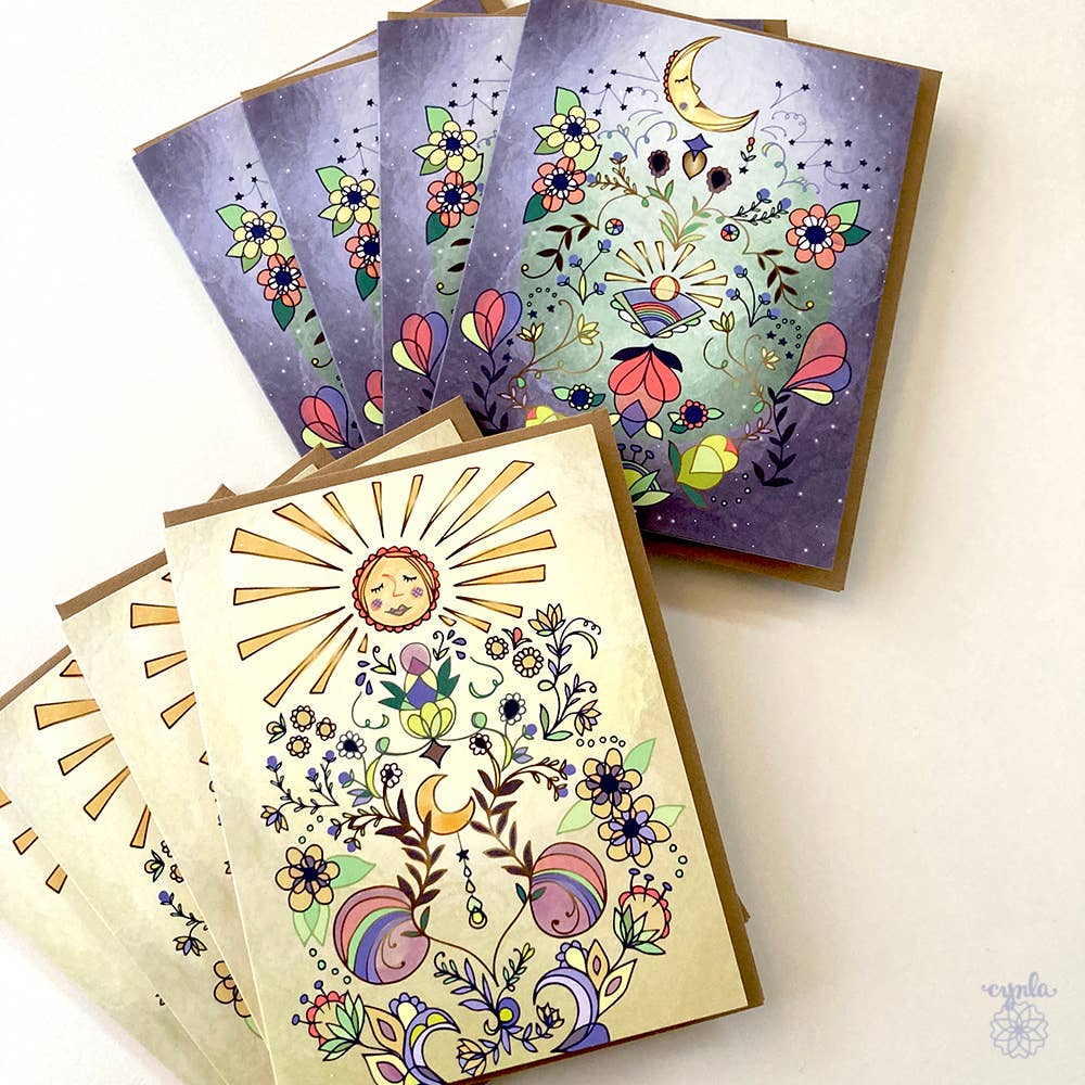 Moon Glow Card
