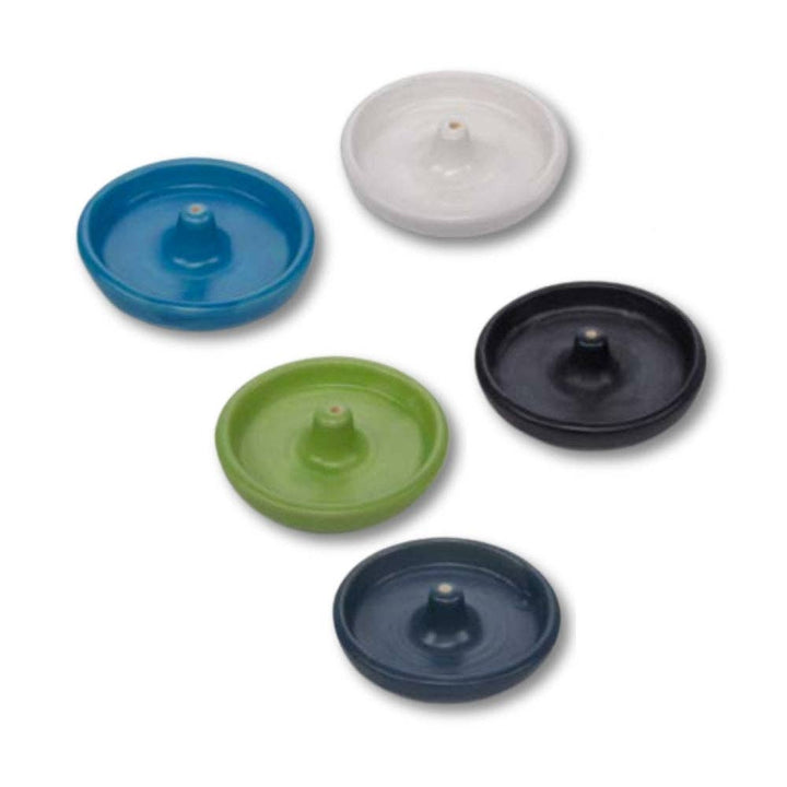 Round Ceramic Incense Holder