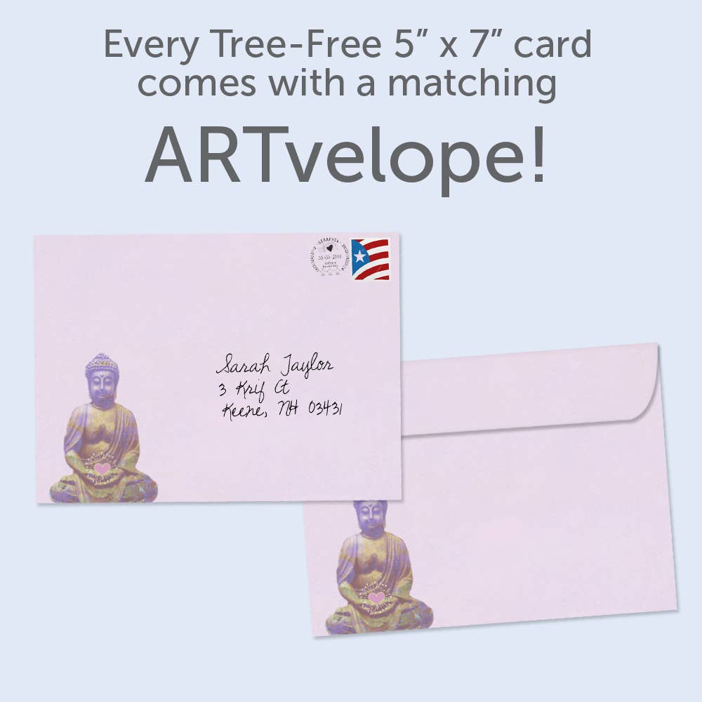 Gratitude Buddha Card