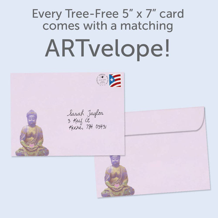 Gratitude Buddha Card