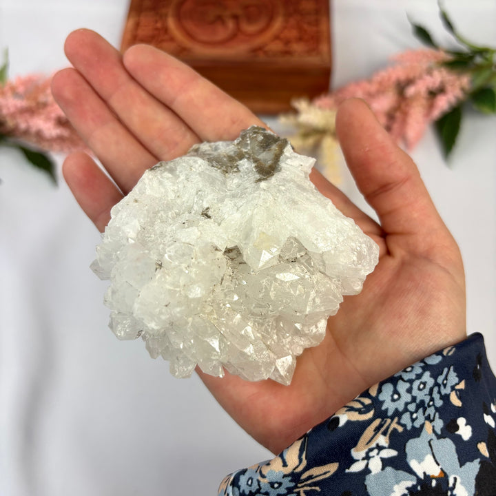 Quartz Calcite Cluster QTZ10-6