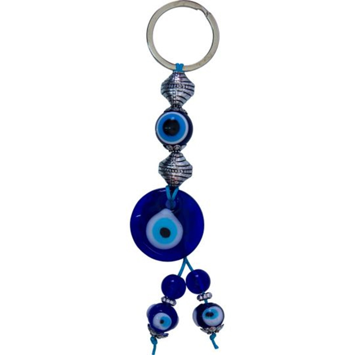Evil Eye keychain- Fatima- Eye Tassels