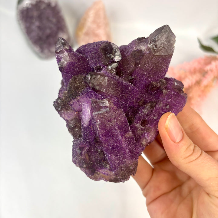Dyed Druzy Amethyst Specimen AME17-3
