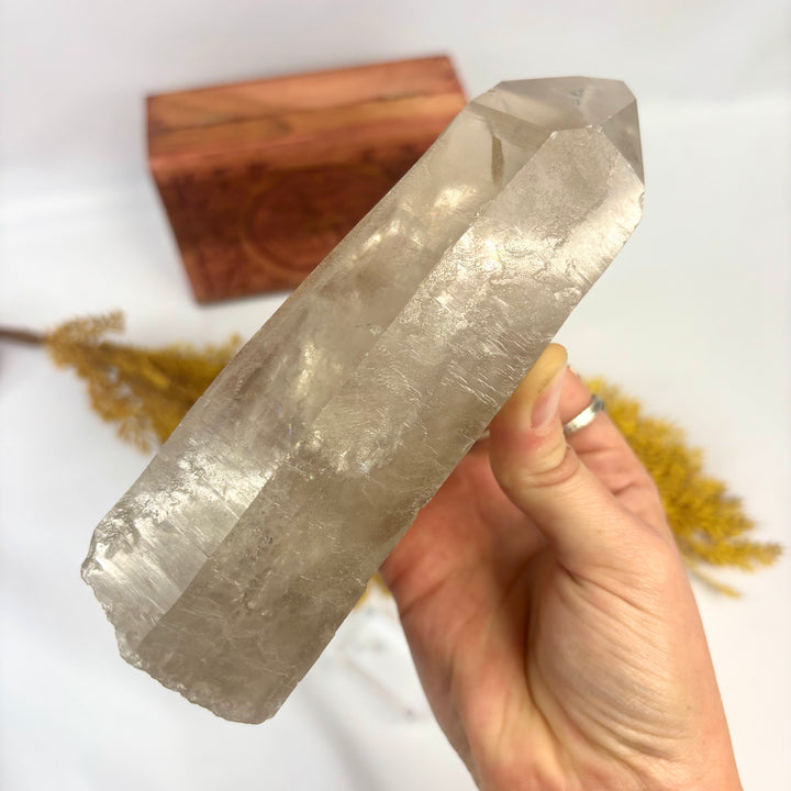 Smoky Lemurian Rough Point LEM1-19