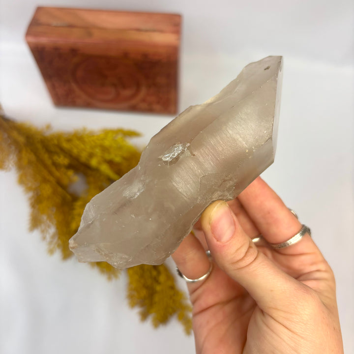 Smoky Lemurian Rough Point LEM1-13