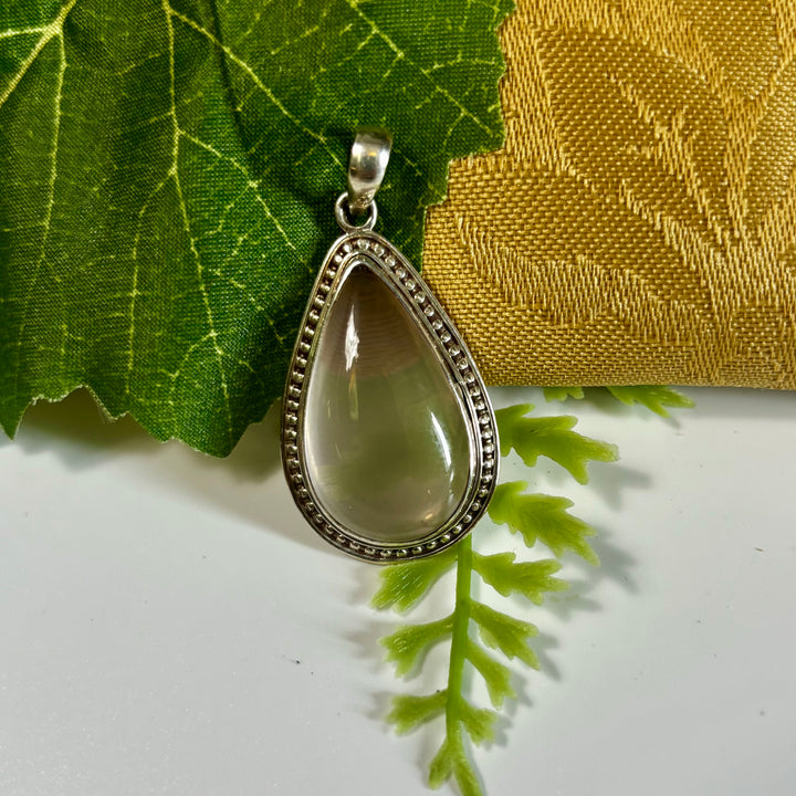 Rose Quartz Pendant -JD194