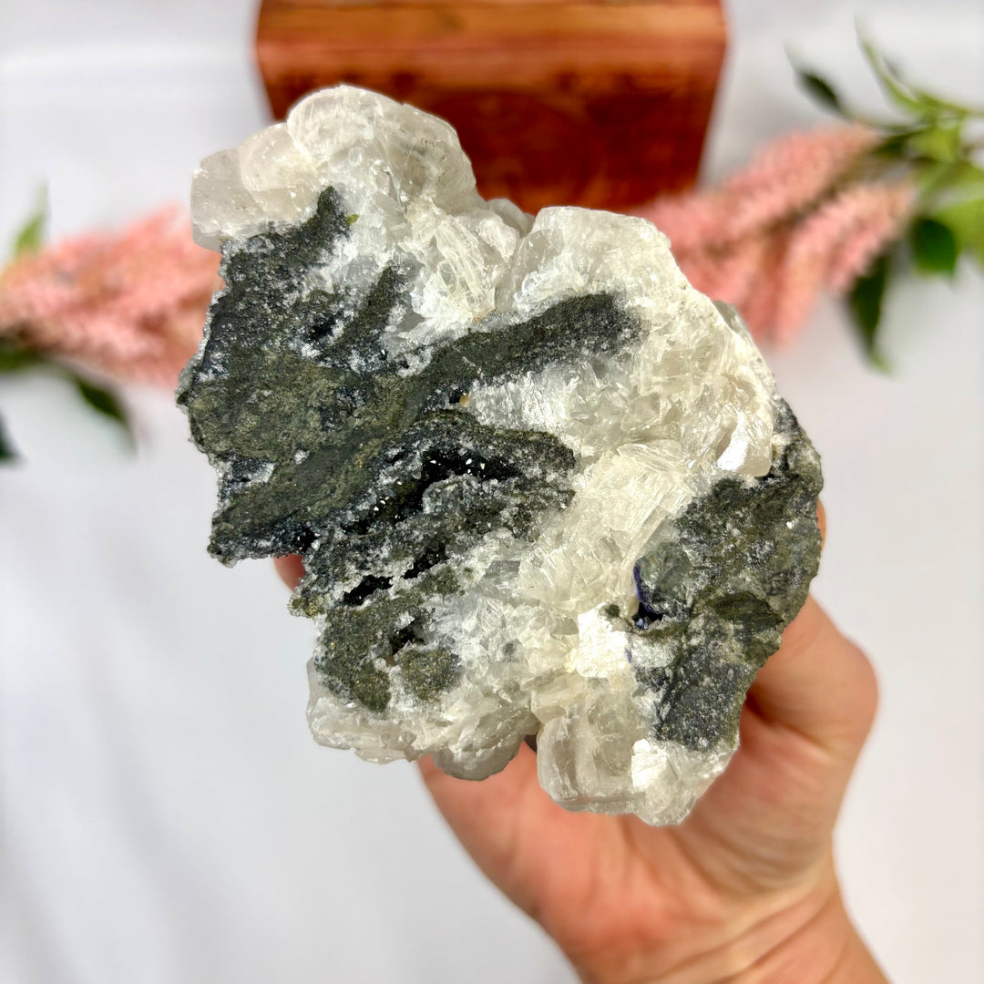 Quartz Calcite Cluster QTZ10-14