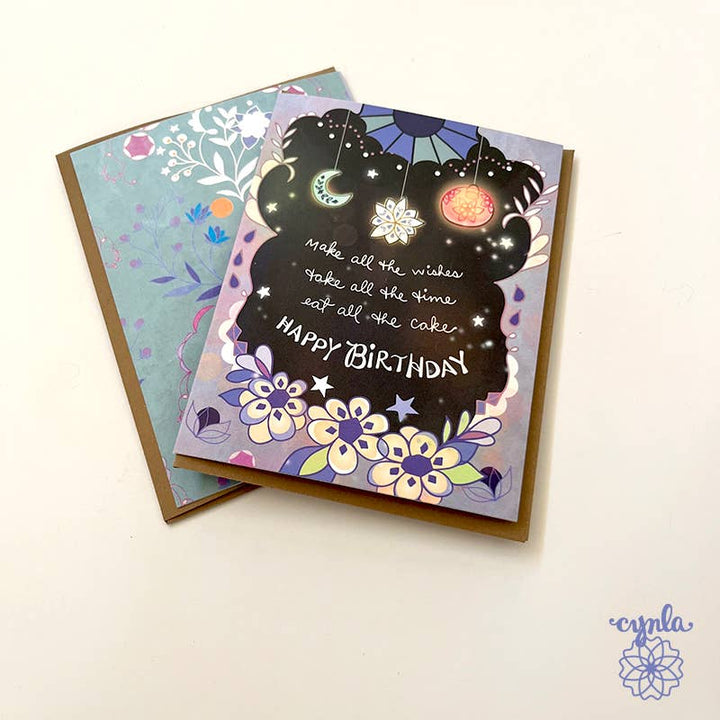 Lantern Wishes card