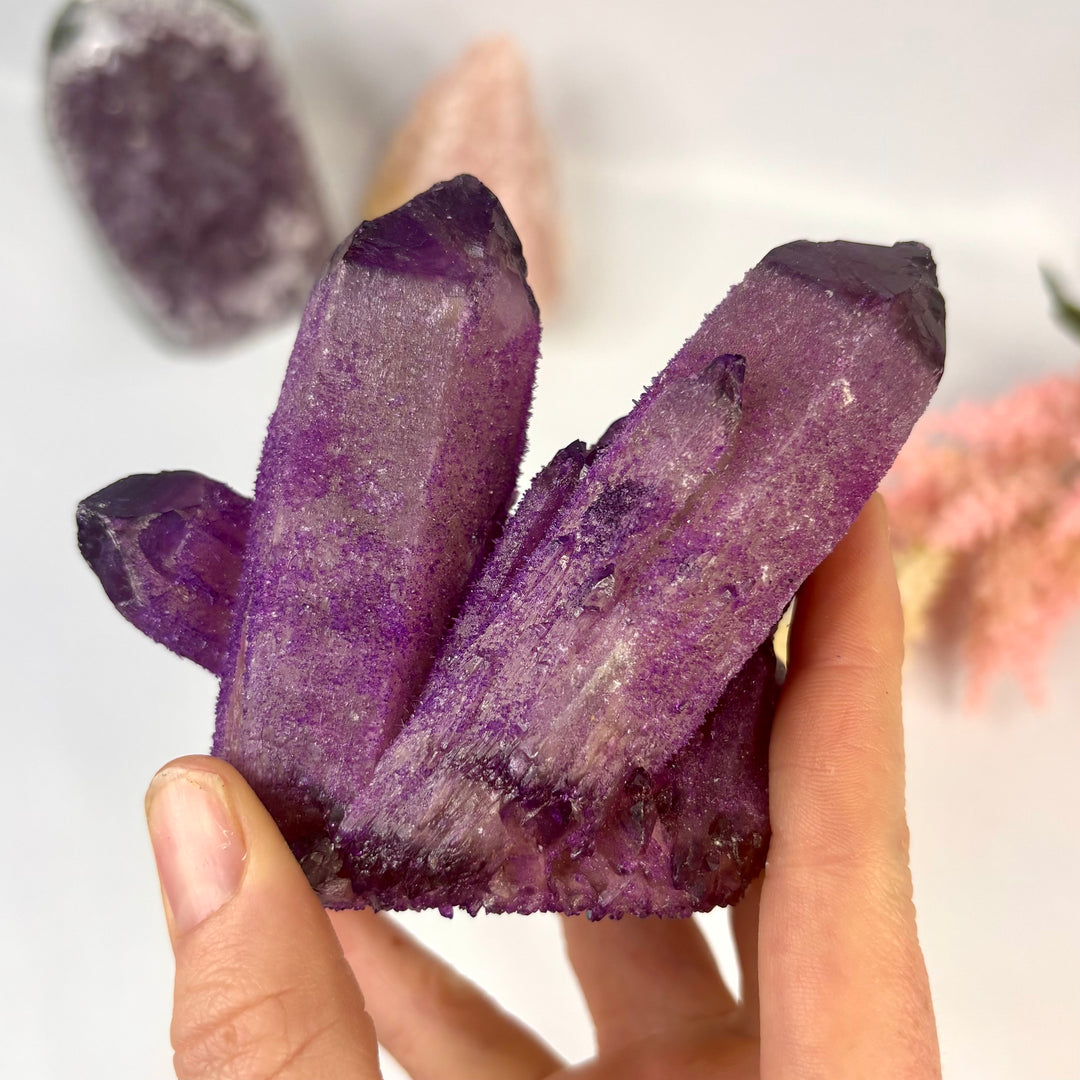 Dyed Druzy Amethyst Specimen AME17-4