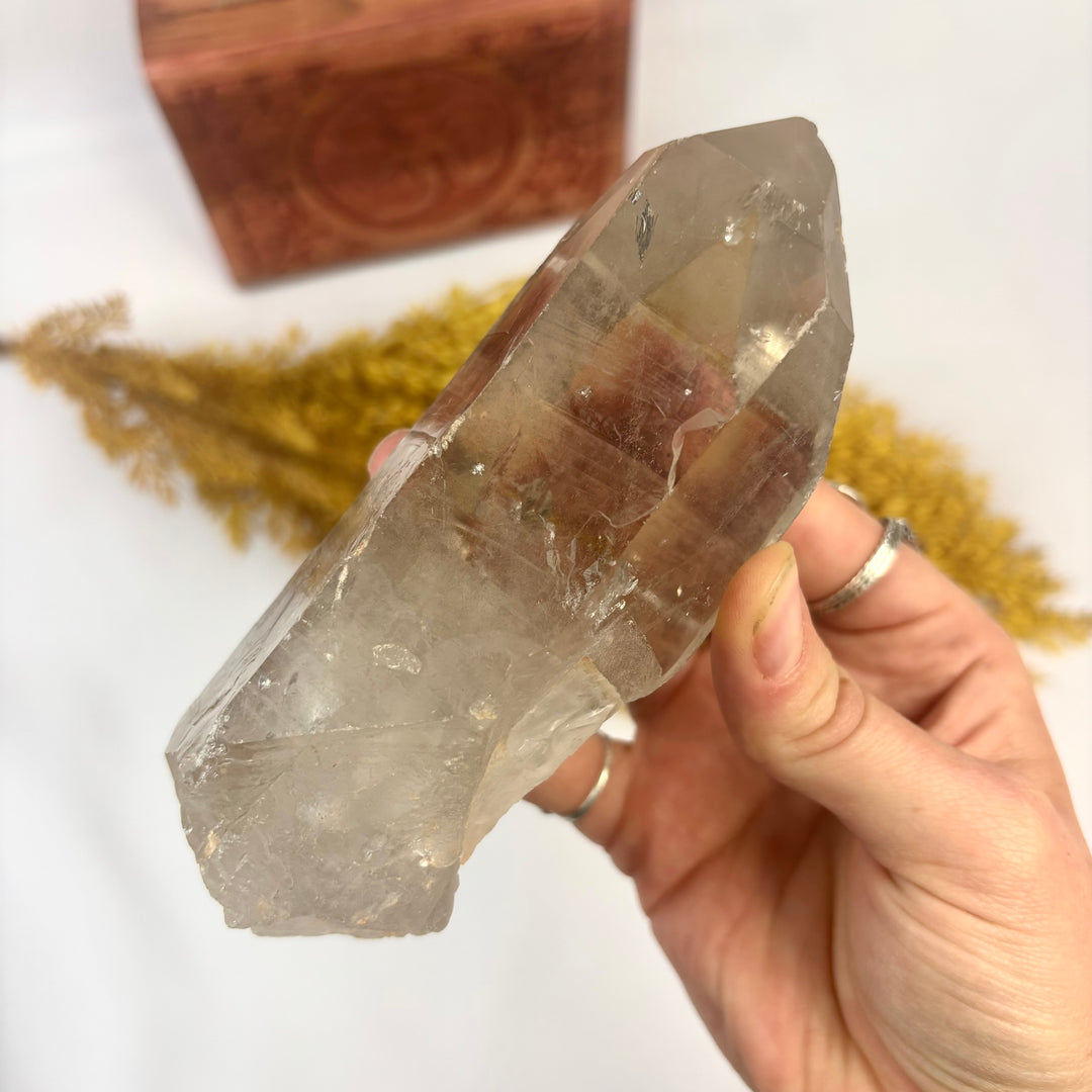 Smoky Lemurian Rough Point LEM1-16