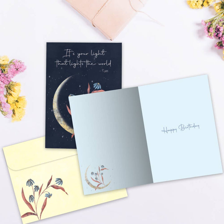 Lights the World Card
