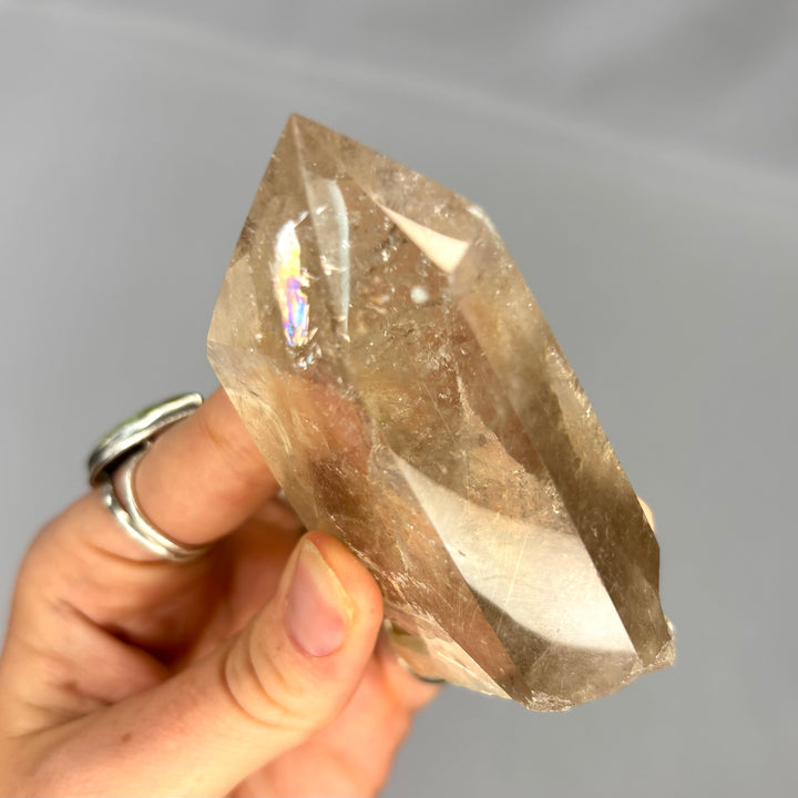 Smoky Rutilated Quartz Point PT70-11