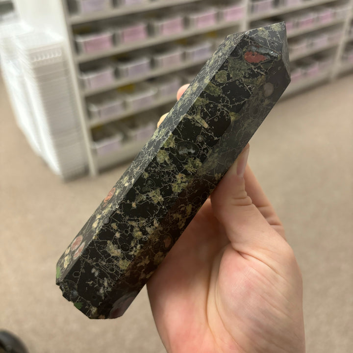 Plummite Jasper Point-PT69-2