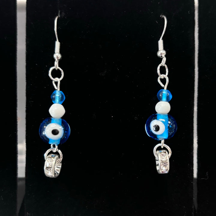 Evil Eye Earrings -Nickel Free