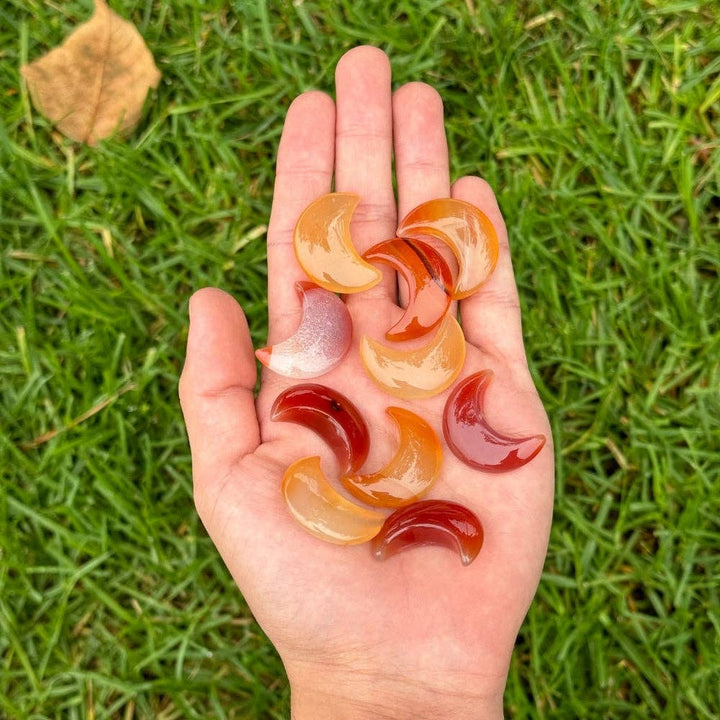 Crystal Moon-Carnelian