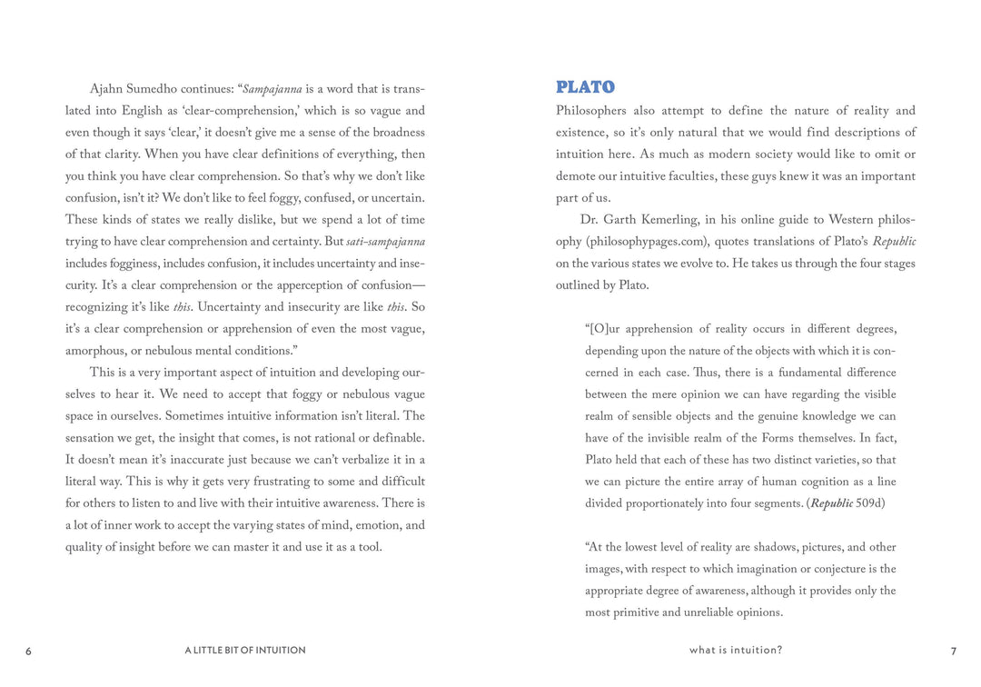 A Little Bit of Intuition: Extrasensory Perception