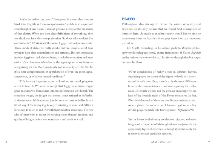 A Little Bit of Intuition: Extrasensory Perception