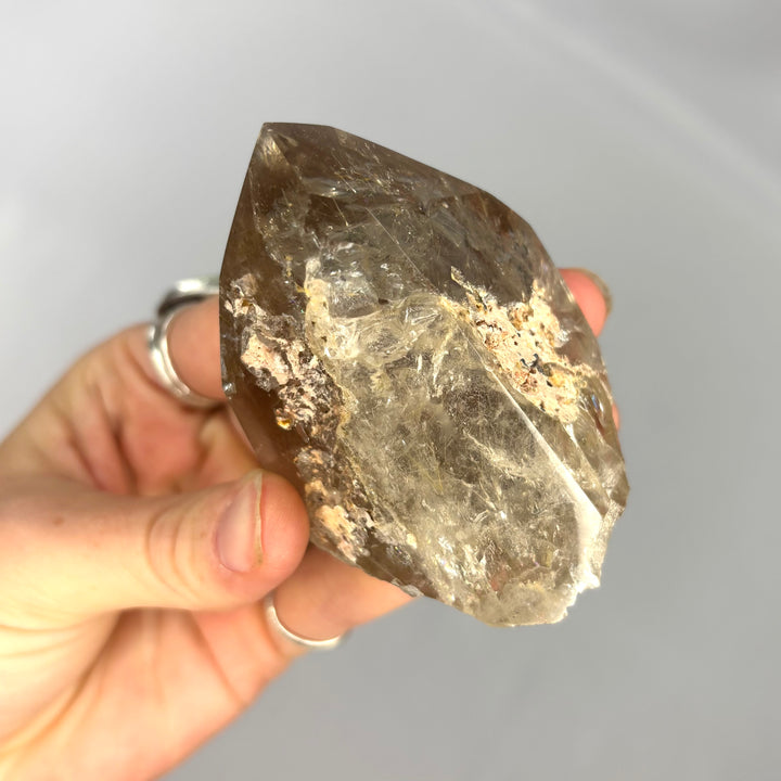 Smoky Rutilated Quartz Point PT70-7