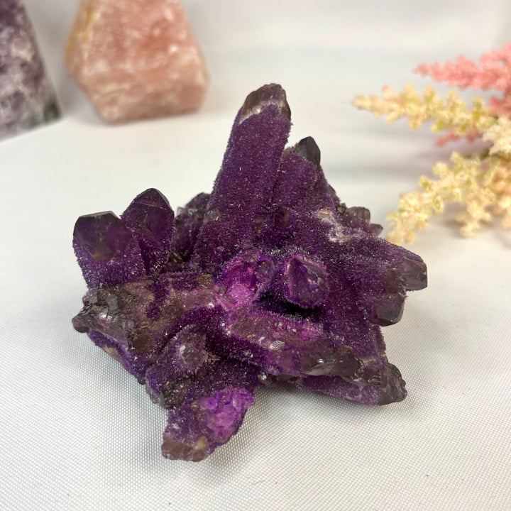 Dyed Druzy Amethyst Specimen AME17-5