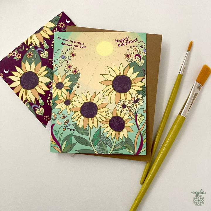 Sunflowers Card