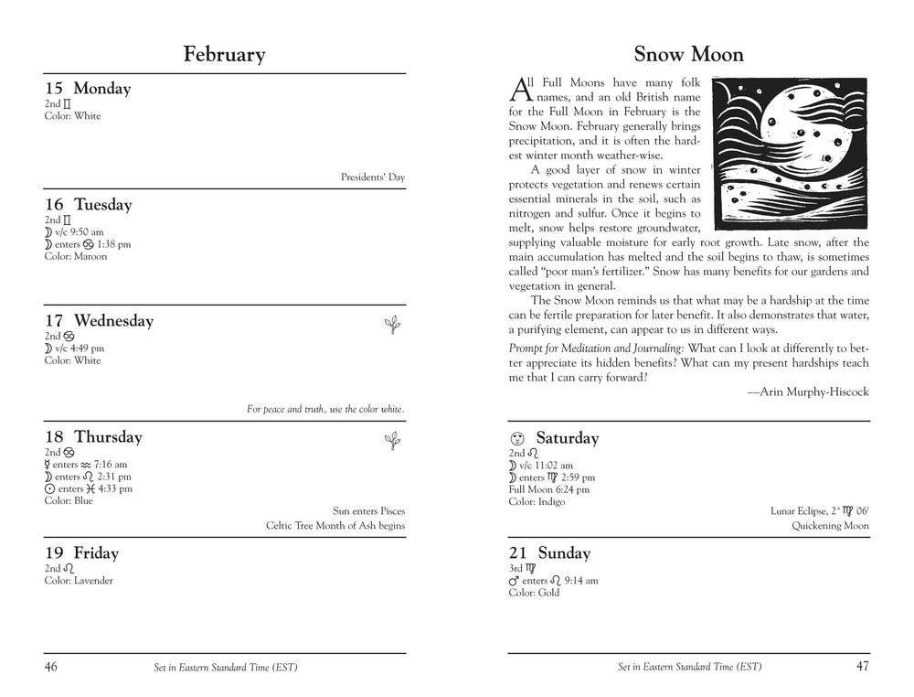Llewellyn's 2027 Witches' Datebook