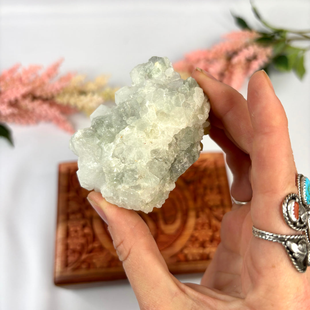 Quartz Calcite Cluster QTZ10-8