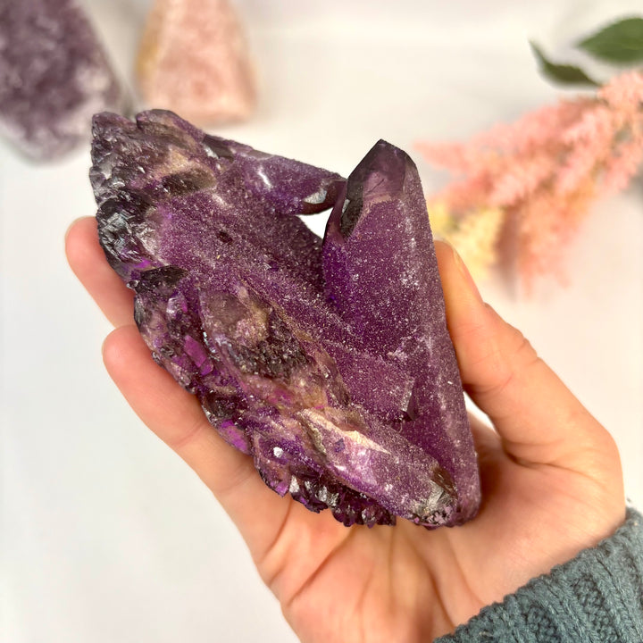 Dyed Druzy Amethyst Specimen AME17-2