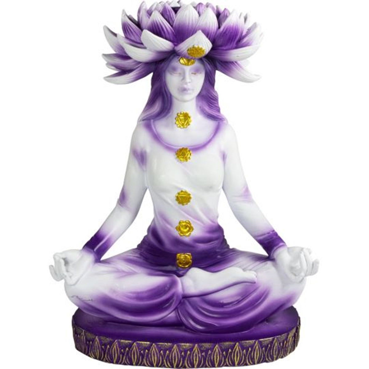 Lotus Goddess Statue-Backflow Burner