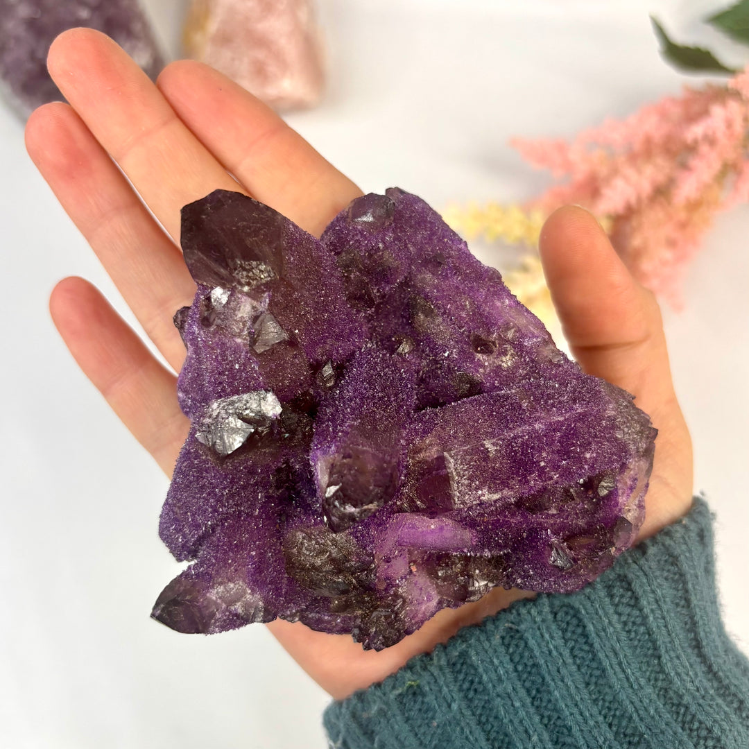 Dyed Druzy Amethyst Specimen AME17-3