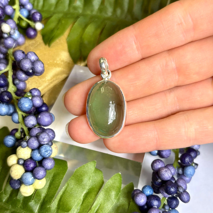 Fluorite SS Pendant -JCP464