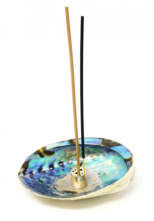 9-hole brass incense holder