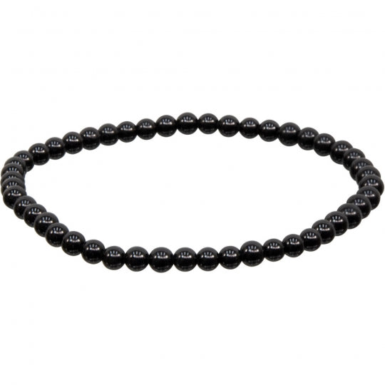 Black Tourmaline (4mm) Bracelet