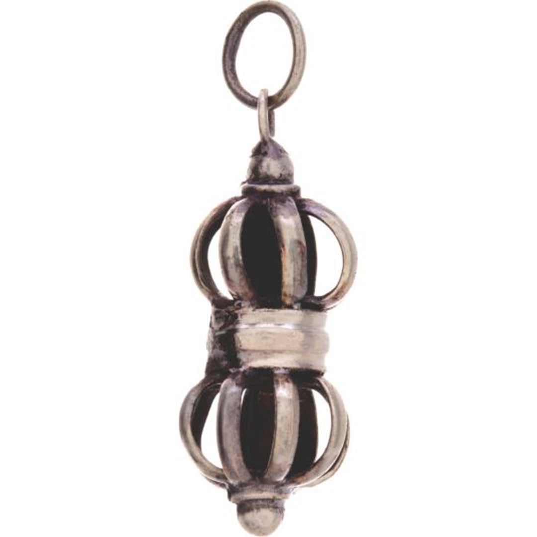 Tibetan Pendant - Silver Dorje